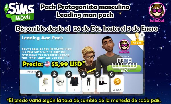 Nuevo pack – Protagonista