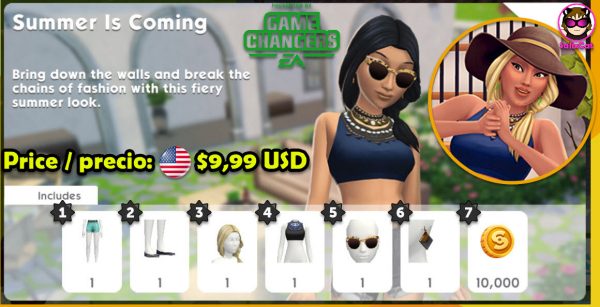 3 de junio 2020 – Summer Is Coming pack – Pack Ya llega el verano